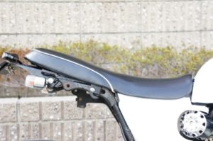 バイクの足つき性改善